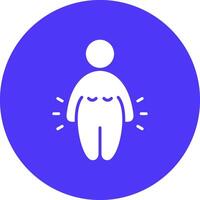 Obesity Interactive UI Graphic vector