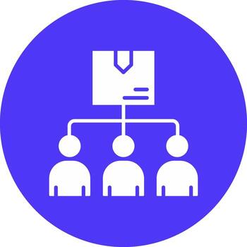 Organization Structure Gradient Tint Artwork vector