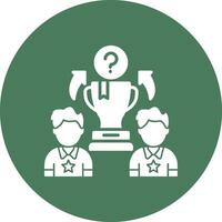 Competition Subtle Shadow Icon vector