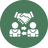 CRM Playful Line Icon vector