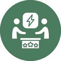 Conflict Resolution Pop Color Style vector