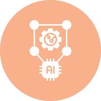 Algorithm Tech Style Illustration vector