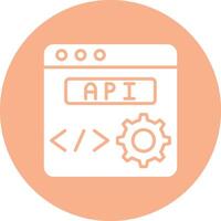 Api Frame Icon vector