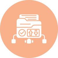 File Transfer Protocol UX Inspired Design vector
