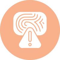 Error Smooth Gradient Icon vector