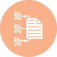 File Management Functional Flat Style vector
