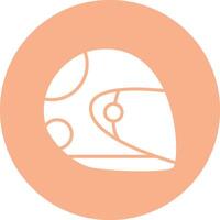 Helmet Gradient Tint Artwork vector
