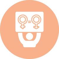 Gender Equality Web Interface Symbol vector