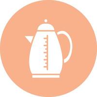 Kettle Flat Line Drawing vector