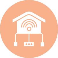 Local Network Digital UI Element vector