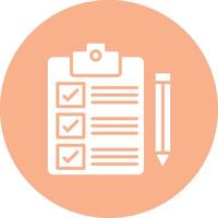 Task Vibrant UI Element vector