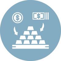 Exchange Rounded Line Illustration vector