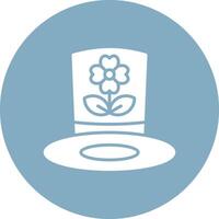 Hat Stylized Tech Element vector