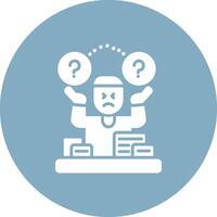 Inattention Web Interface Symbol vector