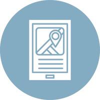 Map Interactive UI Graphic vector