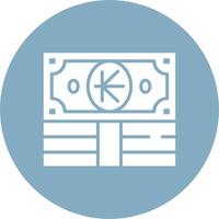 Kip Line Style Symbol vector