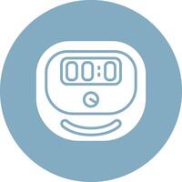 Sandwich Maker Vibrant UI Element vector
