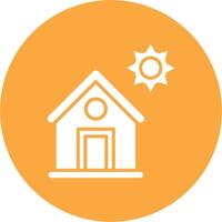 Avoid Direct Sunlight Playful Line Icon vector