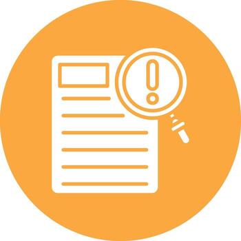 Contingency Smooth Gradient Icon vector