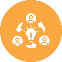 Collaboration Interactive Display Symbol vector