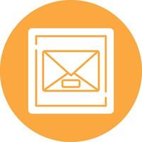 Email Conceptual Line Work vector