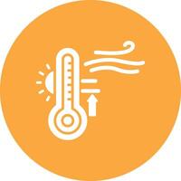 High Temperature Lined Visual Concept vector