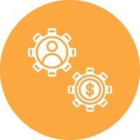 Manager Interactive Icon Badge vector