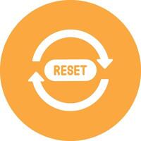 Reset Modern App Icon vector