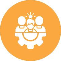 Teamwork Thin Line Design vector