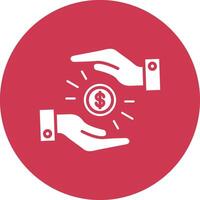 Exchange Vibrant UI Element vector