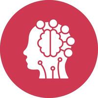 Logical Thinking Mobile Ready Icon vector