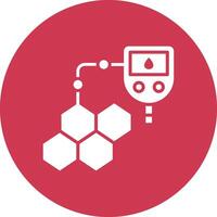 Molecule Art Piece vector