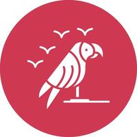 Parrot Tech Style Illustration vector