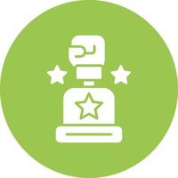 Trophy Responsive Icon Badge vector