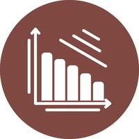 Bar Graph Bold App Illustration vector