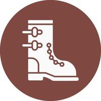Boots Minimal Concept Visual vector