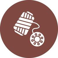Bobbin Handcrafted Digital Icon vector