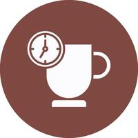 Coffee Break Smooth Gradient Icon vector