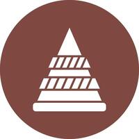 Cone Compact App Icon vector