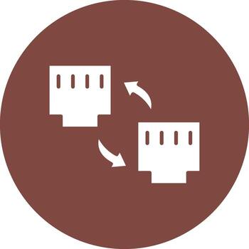 Connection Color Enhanced Graphic vector