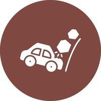 Falling Rocks Web Interface Symbol vector