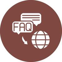 Faq Soft Color Illustration vector
