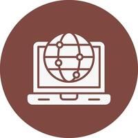 Internet Interactive Icon Badge vector