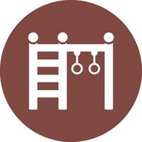 Rings Subtle Shadow Icon vector