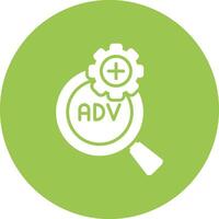 Advanced Search Geometric Shape Symbol vector