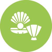 Shell Abstract Web Element vector