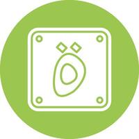 Arabic Language Gradient Style Icon vector
