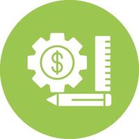 Gear Thin Line Design vector