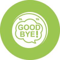 Good Bye Modern Tech Icon vector