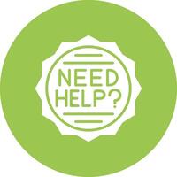 Help Graphic Interface Asset vector